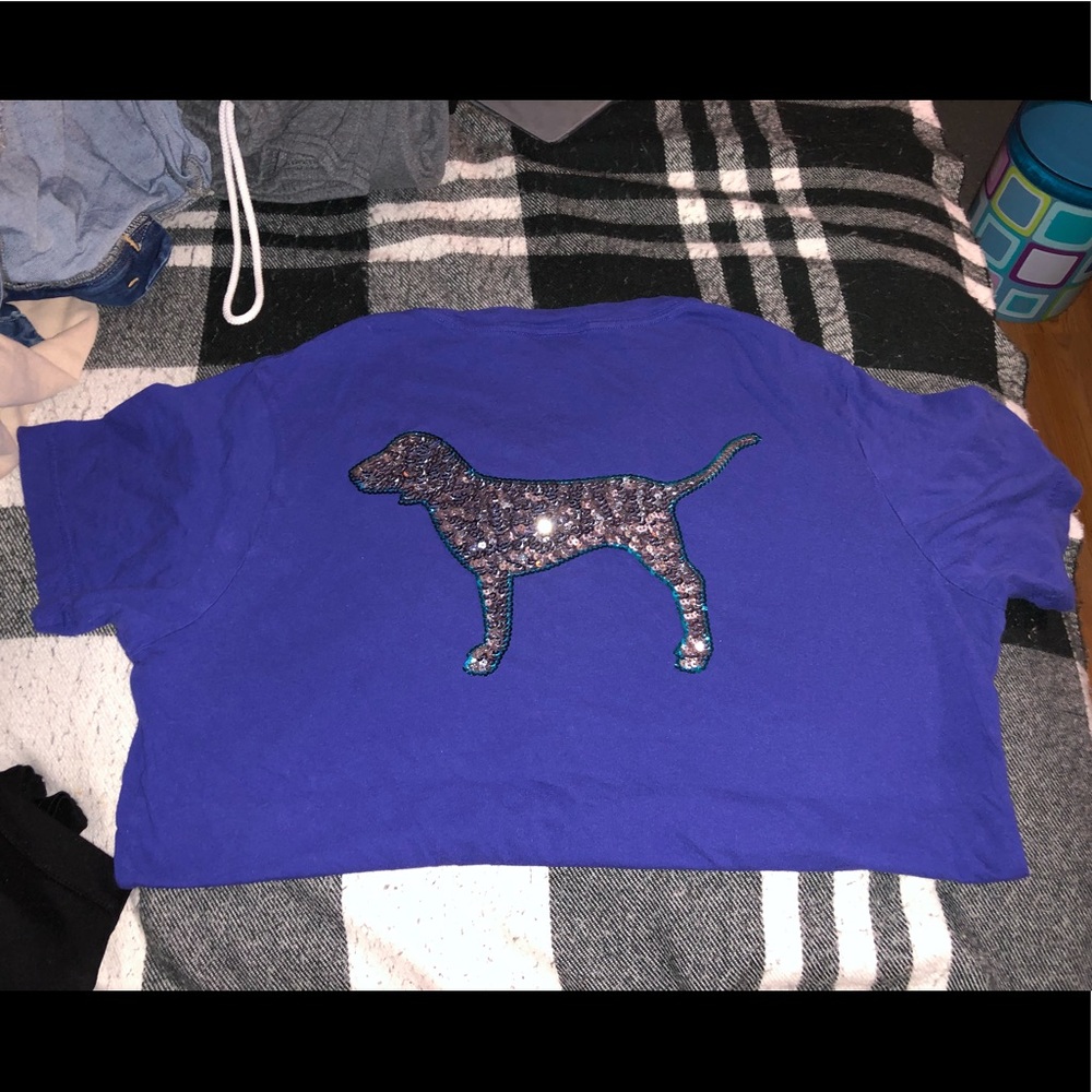 Bling Boyfriend T-shirt by PINK